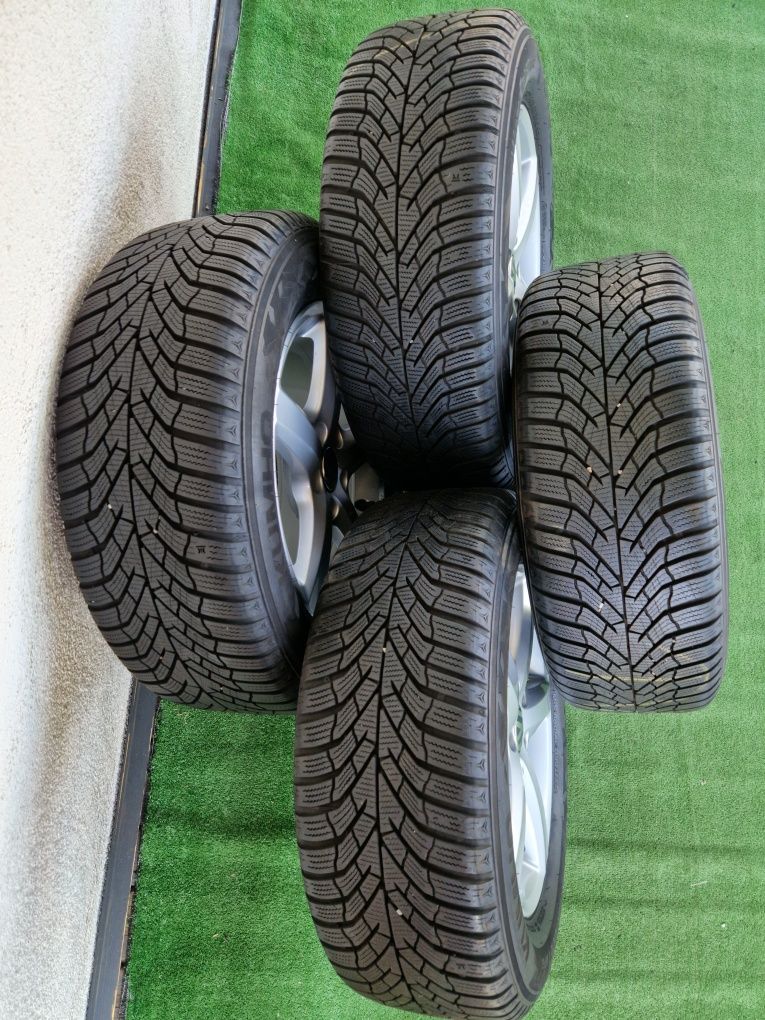 215/60r16 Vw Passat B8 B7 T-Roc Eos Scirocco Golf Alufelgi 5x112 Et42