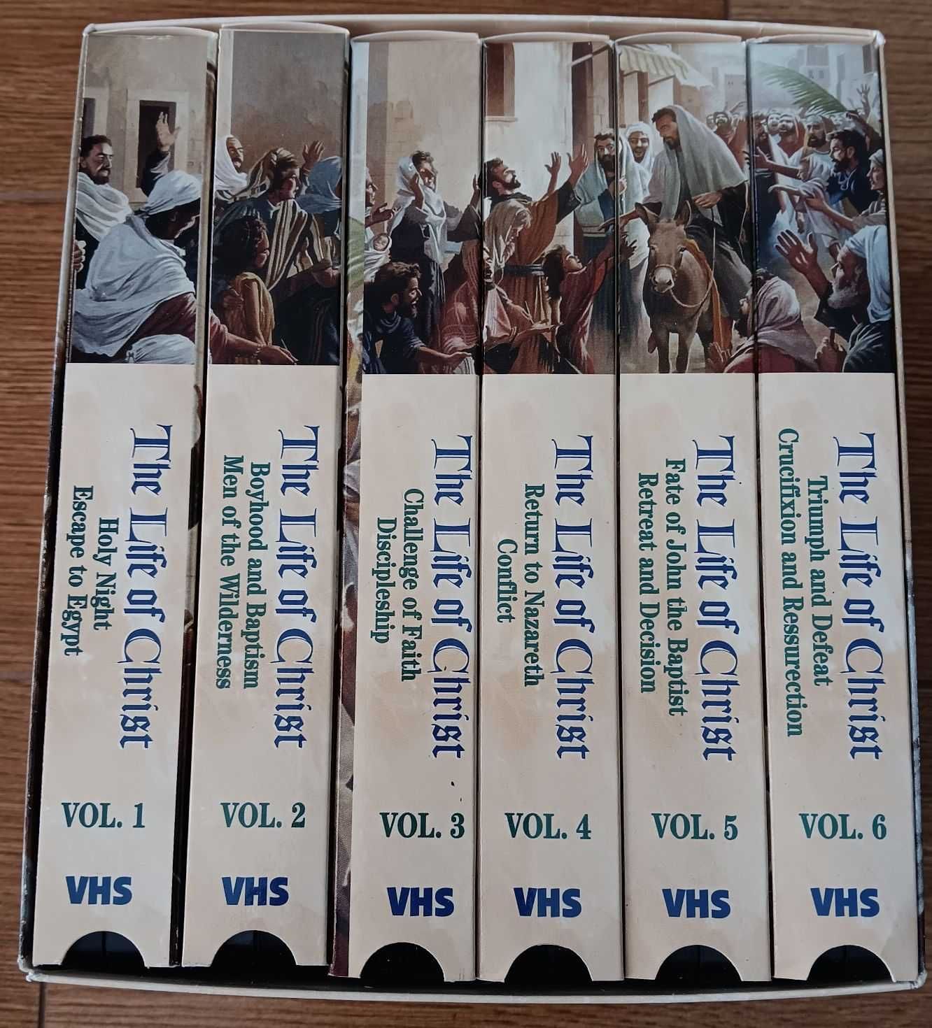 VHS (conjunto de 6) - The Life of Christ