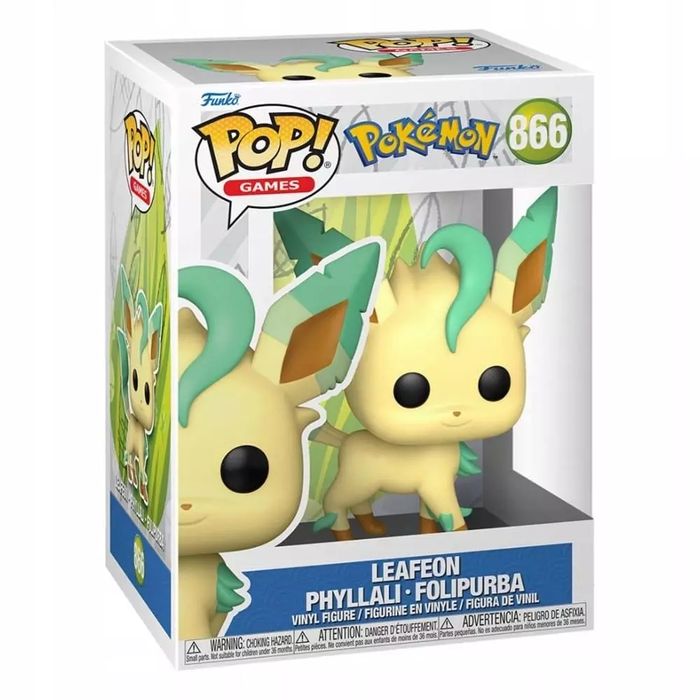 Funko Figurka POP Games: Pokemon - Leafeon. Funko