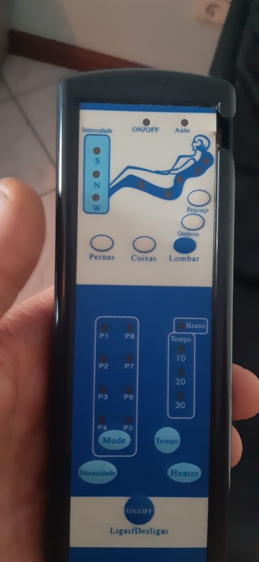 Cadeira de massagens