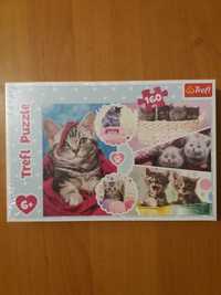 Nowe puzzle Trefl Koty 160 el.