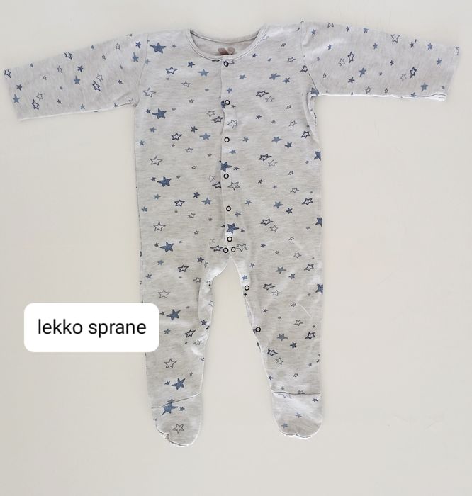[6 szt.] Pajacyki dla chłopca - r. 80 + 2 GRATIS