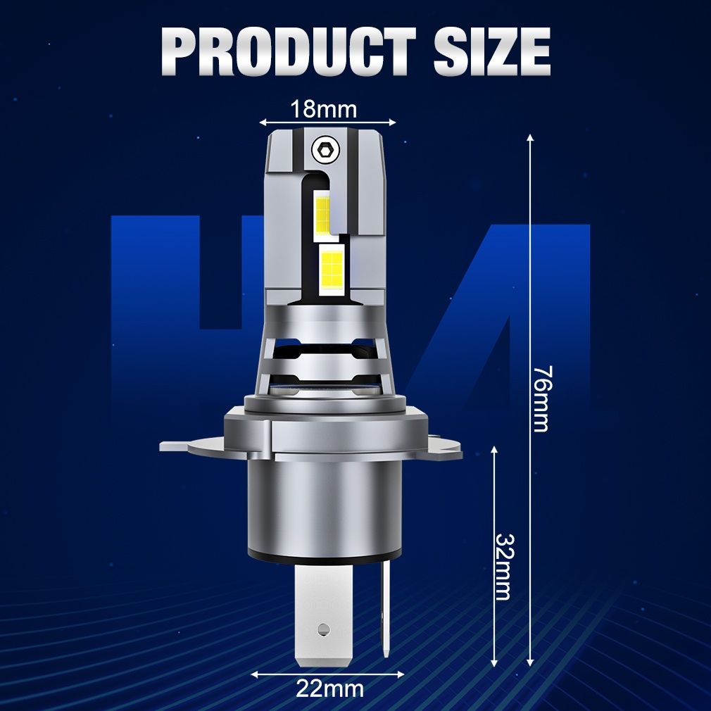 Led лампи h4  I7S лед