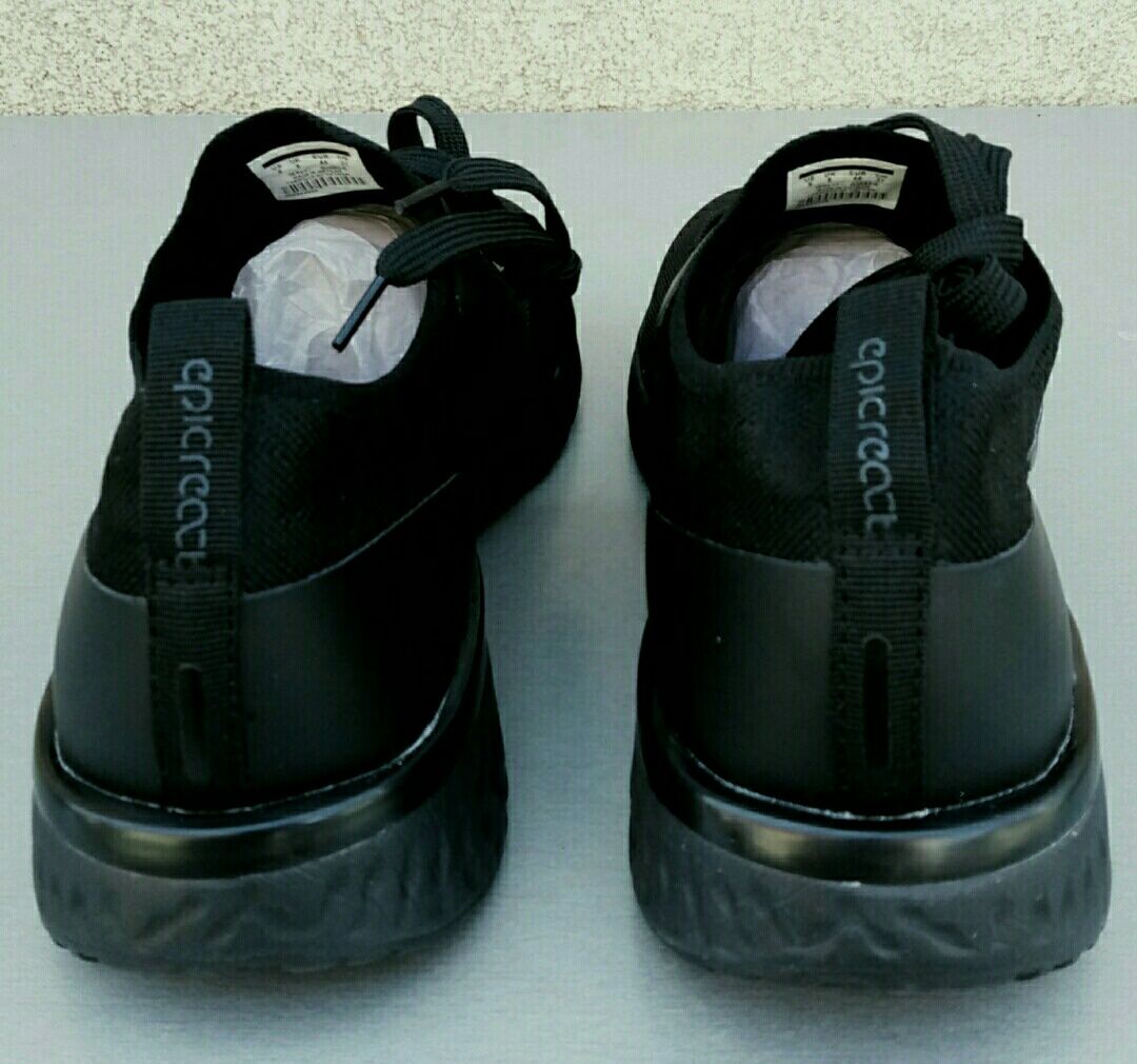 Nike Presto кроссовки мужские чёрные текстиль/сетка 41,44