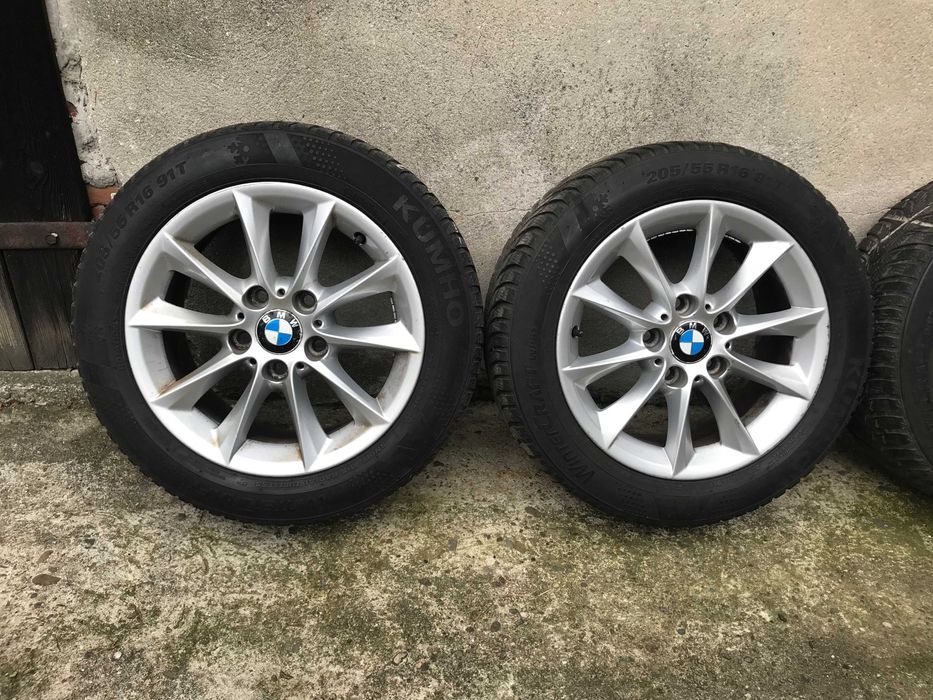 4x ALUFELGI Felgi Koła 16" 5x120 BMW 1 F20 F21 E87 E81 OE WZ 411 zimow