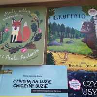 Książki 5 sztuk atlas zwierzaków Dusia Gruffalo