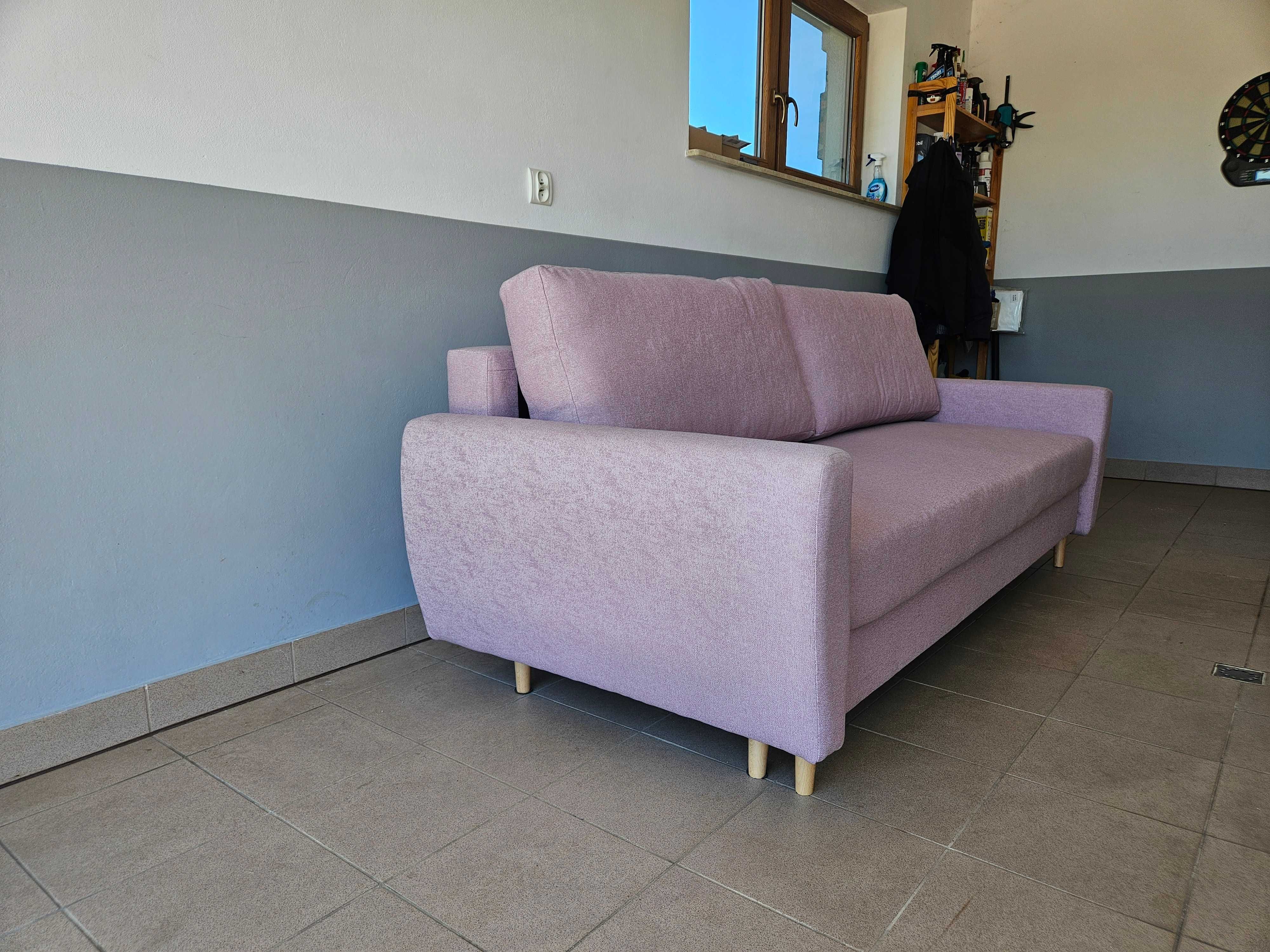 Kanapa Netro Lotus 15 różowa