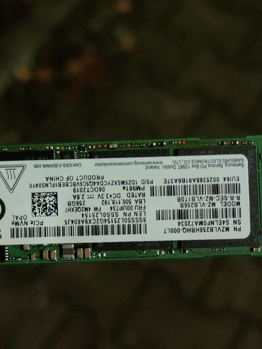 Dysk ssd nvme m2 samsung