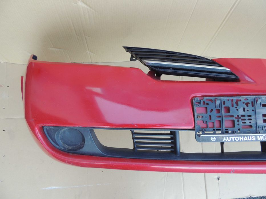 Zderzak przód przedni Nissan Primera P12 01,02,03,04-07 Z10 czerwony