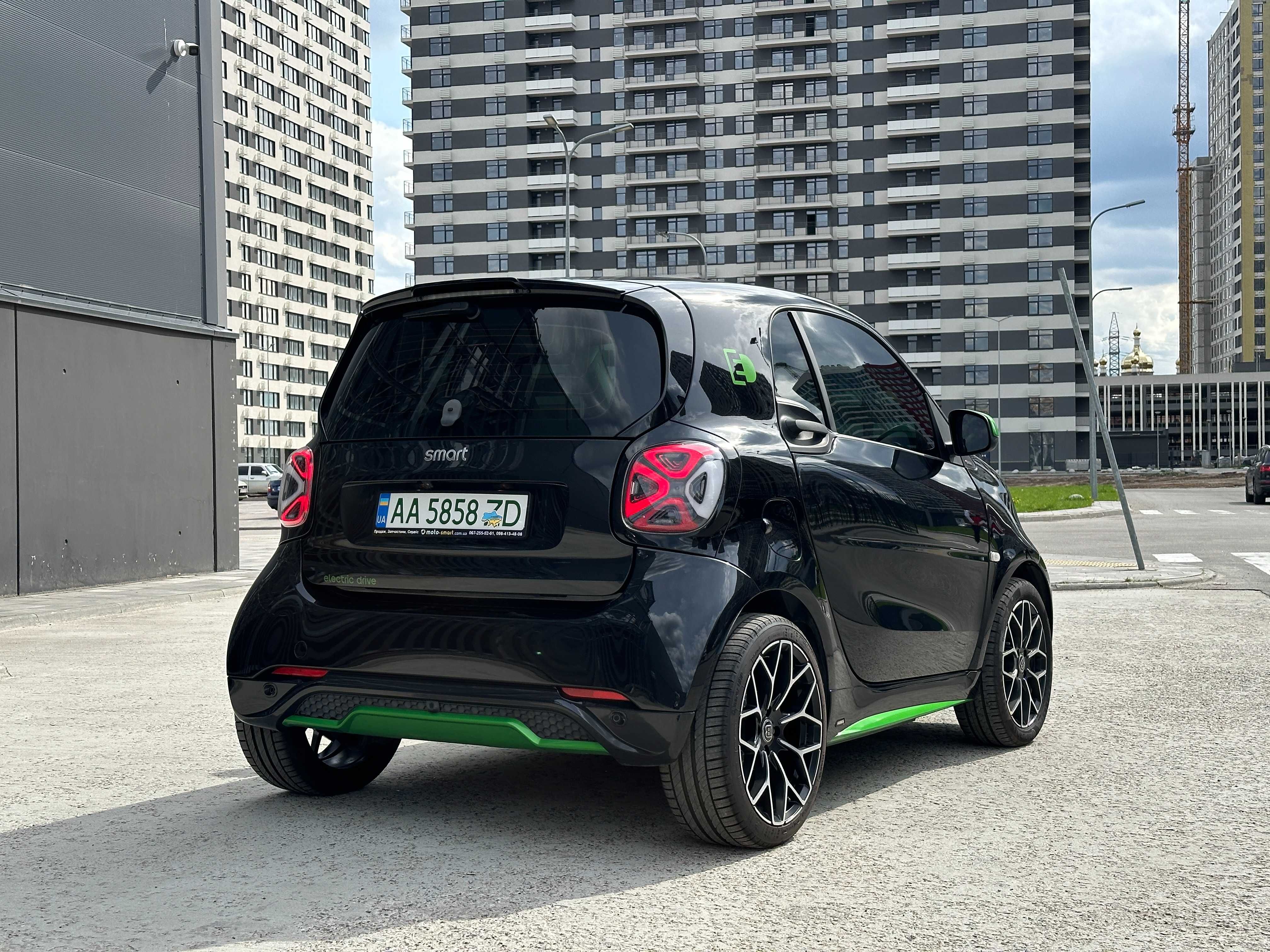 Smart Fortwo 453 ED Greenflash Brabus 12/2017