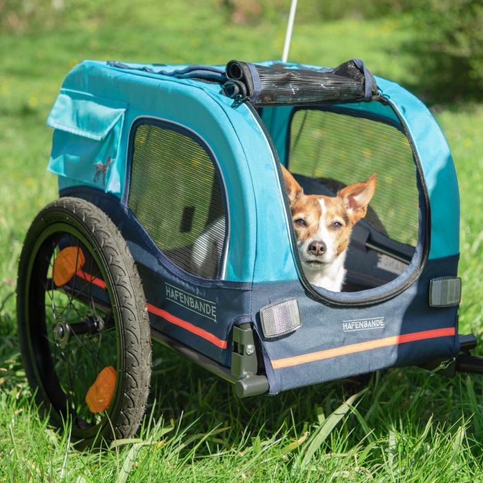 Hafenbande Przyczepka Rowerowa Cabby S dla psa 116x52x61cm do 20kg 857