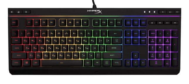 Клавиатура проводная игровая HyperX Alloy Core RGB Black (4P4F5AX) USB
