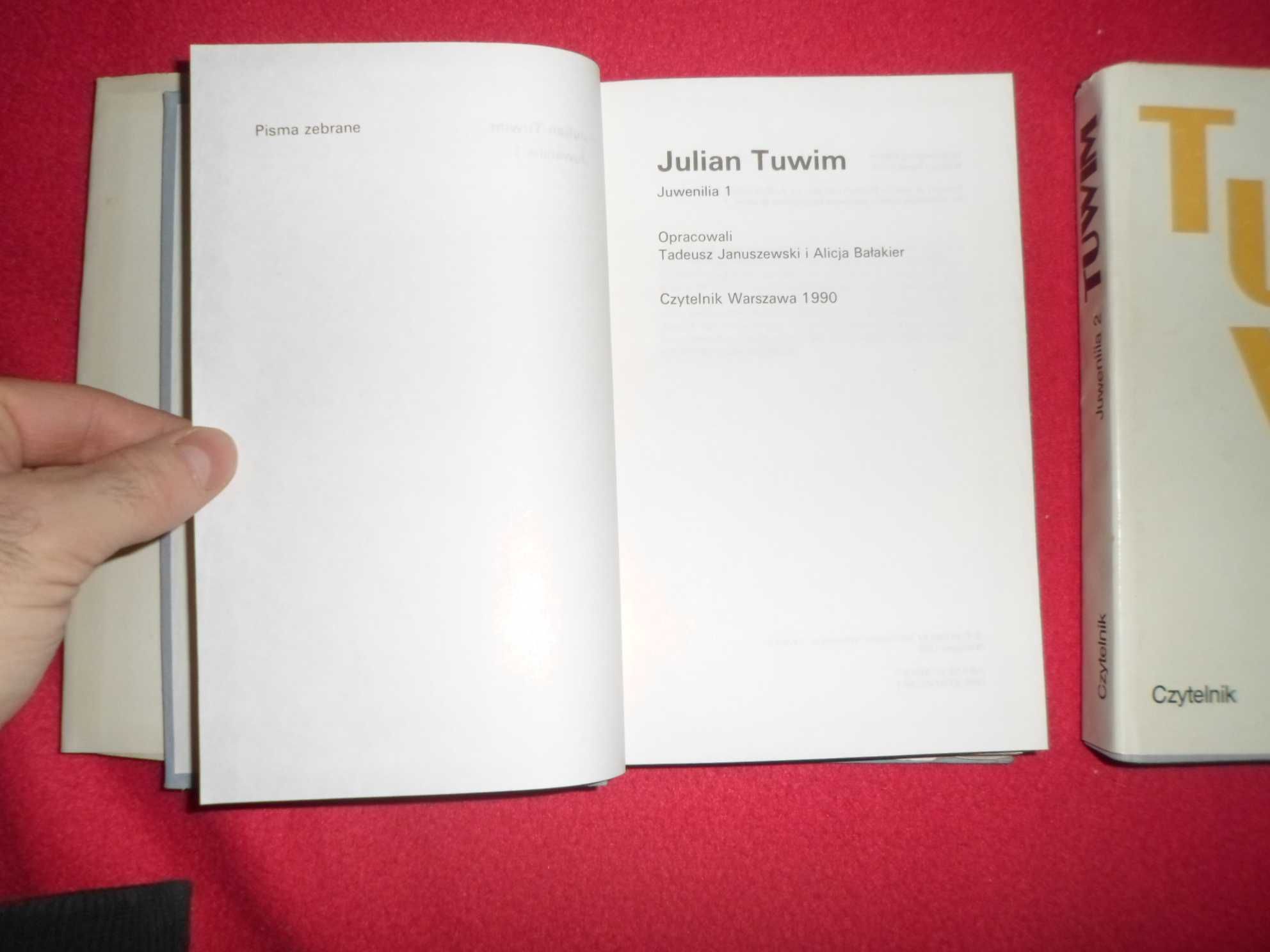 Julian Tuwim - Juwenilia Tom 1 i 2 [Pisma zebrane]