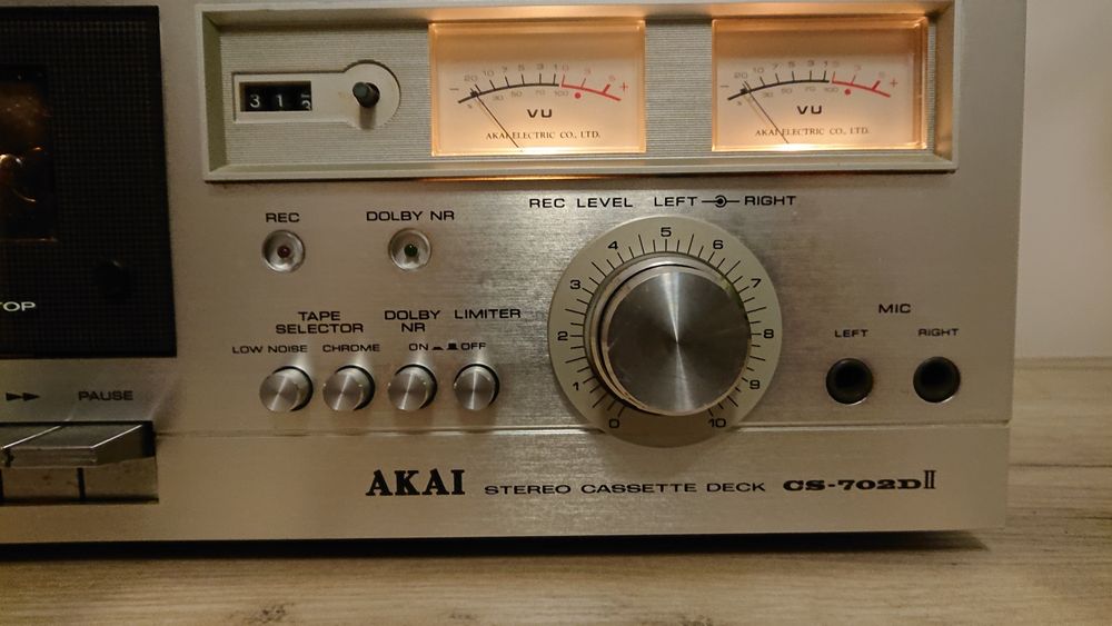 Magnetofon Akai CS-702dII Vintage