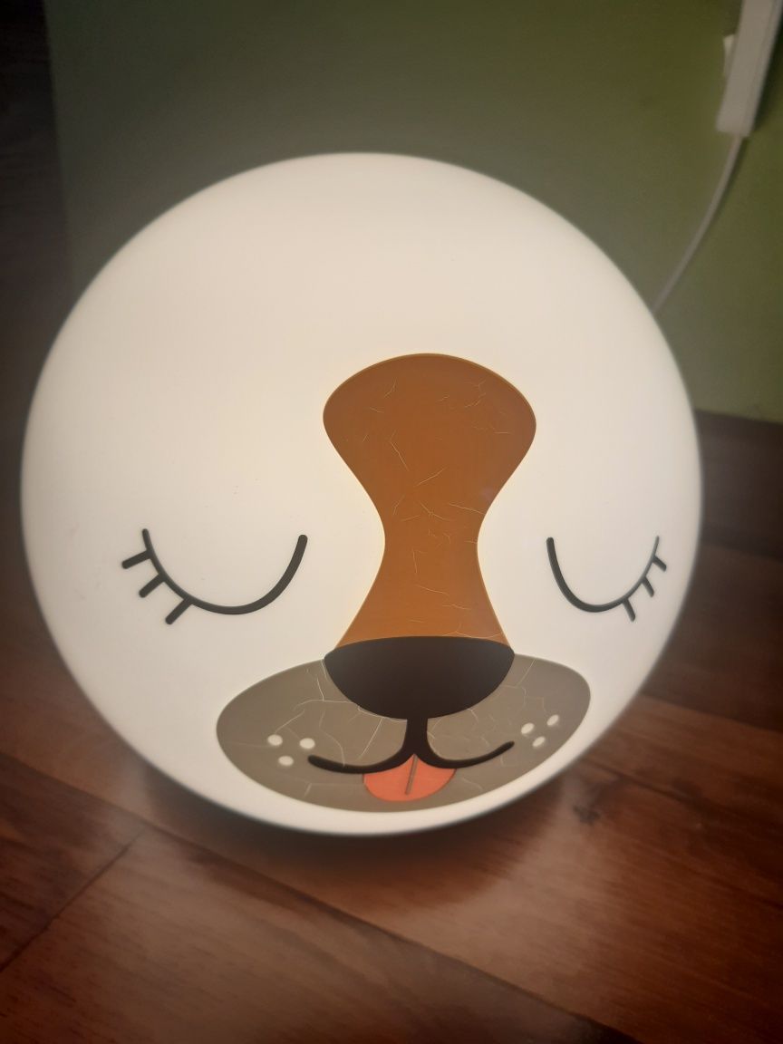 Lampka nocna piesek