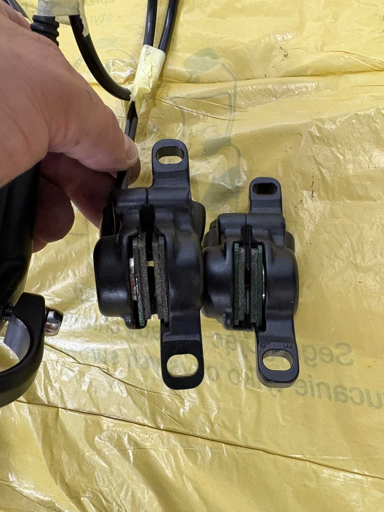 Kompletny napęd 3x8 Shimano/Tektro/Microshift Hamulce hydrauliczne