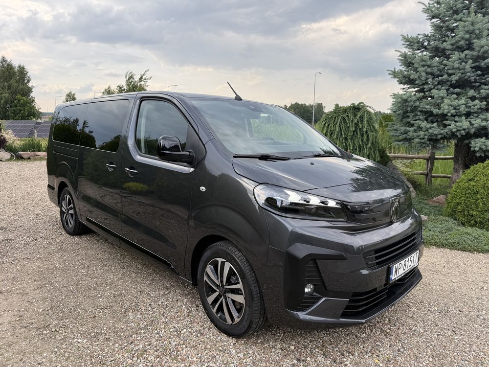 *** WOLNE TERMINY ***Wynajmij Busa 9os 2025 Peugeot Traveller Automat