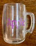 Caneca "Apple" em Pexiglas