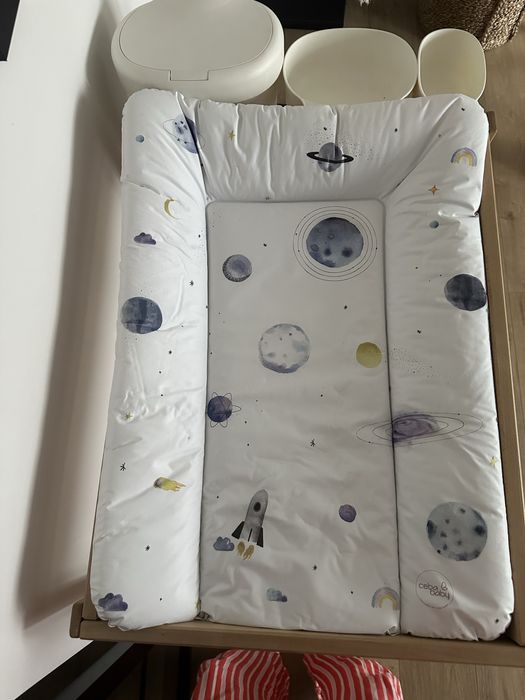 Ikea Sniglar przewijak + koszyki Onsklig + pojemnik Skubb + albero mio