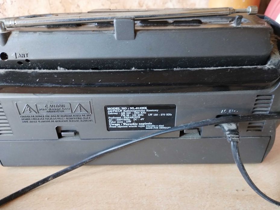 Radiomagnetofon Panasonic