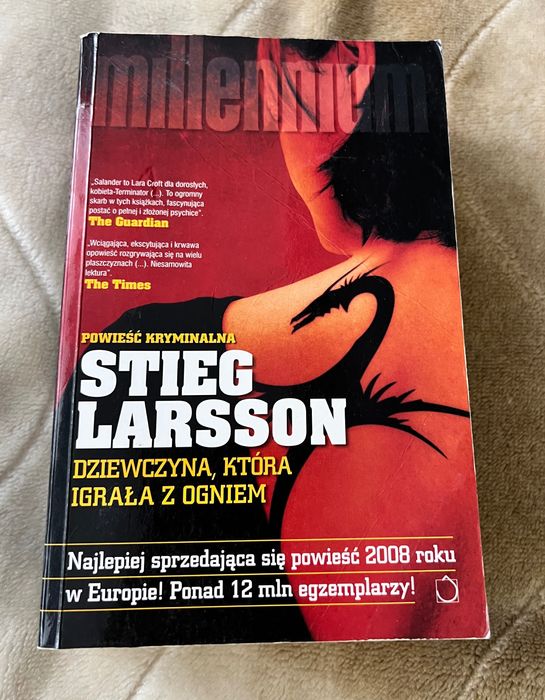 Wrocław książka Dziewczyna, która igrała z ogniem - Stieg Larson