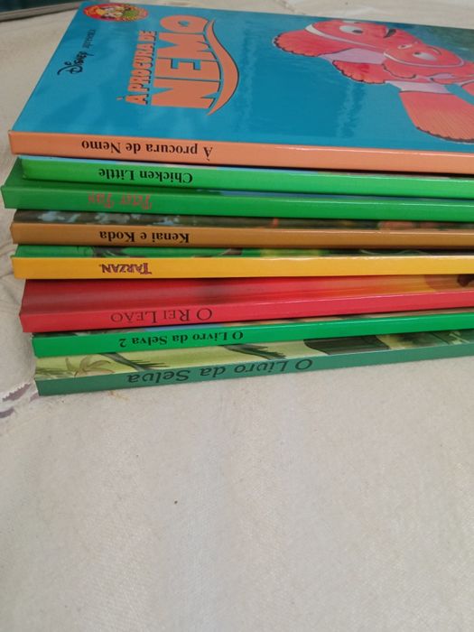 Livros da Disney novos  são oito