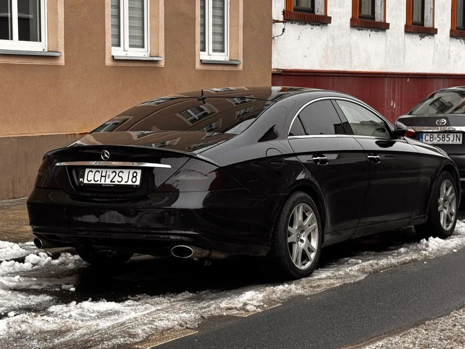 Mercedes-Benz CLS 5.0 306KM LPG Tempomat Aktywny Went. Fot. 4-strefy klima