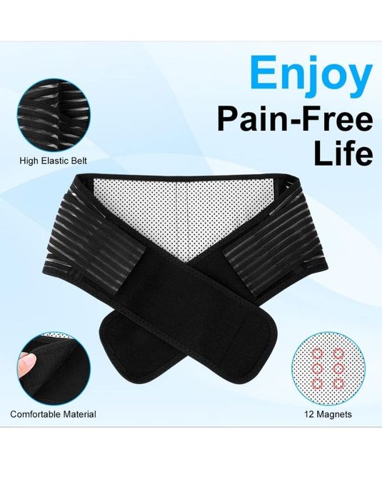 ACWOO Pas na plecy, samonagrzewający się pas biodrowy, oddychający