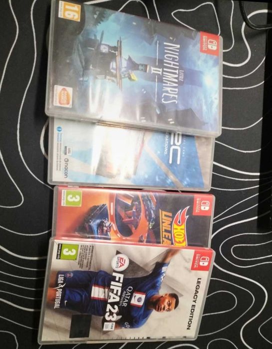 Nintendo switch 4jogos