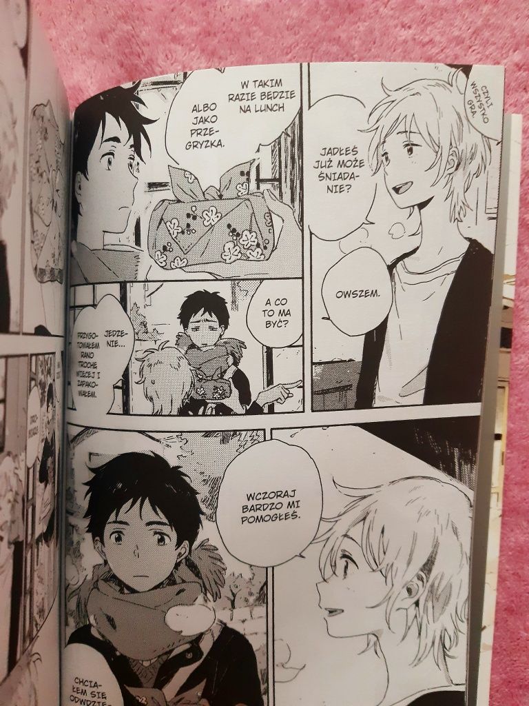 Kwiaty przykryte śniegiem manga
