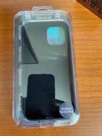 Capa Iphone 12  Silicone (Preta)