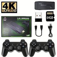 Игровая приставка M8 64gb Mini Game Stick 4K HDMI