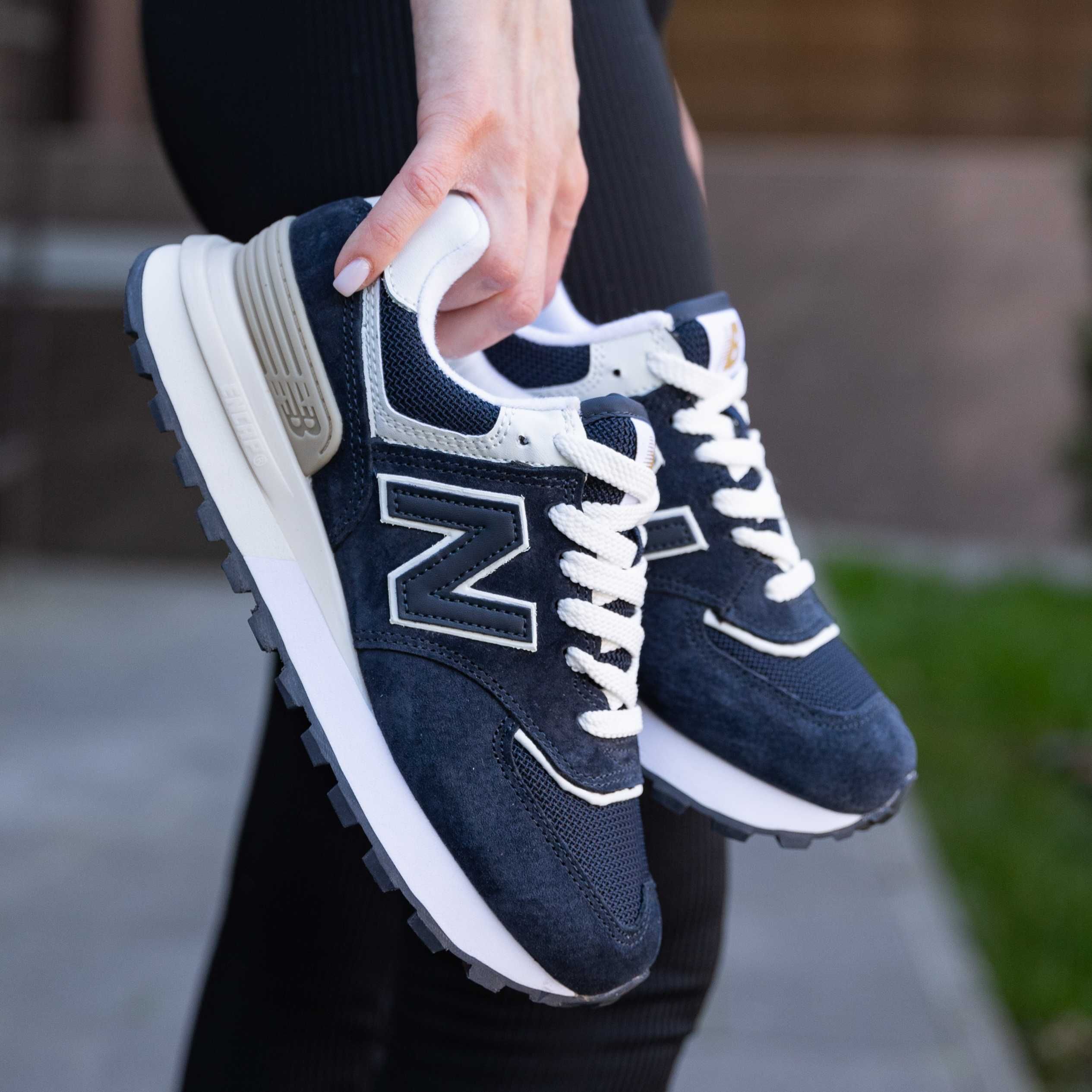 Кроссовки женские Нью Беланс New Balance 574 Legacy Dark Blue