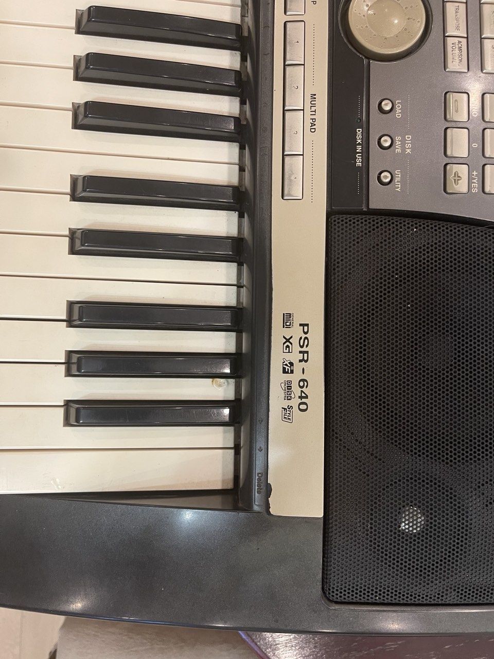 Синтезатор Yamaha PSR-640