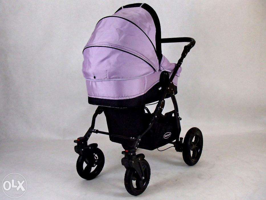 Wózek 2w1 Lonex Baby Safe + adaptery Maxi Cosi, duży zestaw!