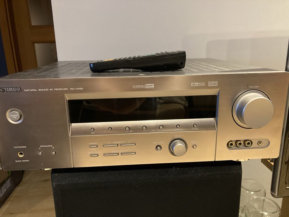 Amplituner Yamaha RX-V459 - kino domowe 6.1  + pilot, stan dobry+
