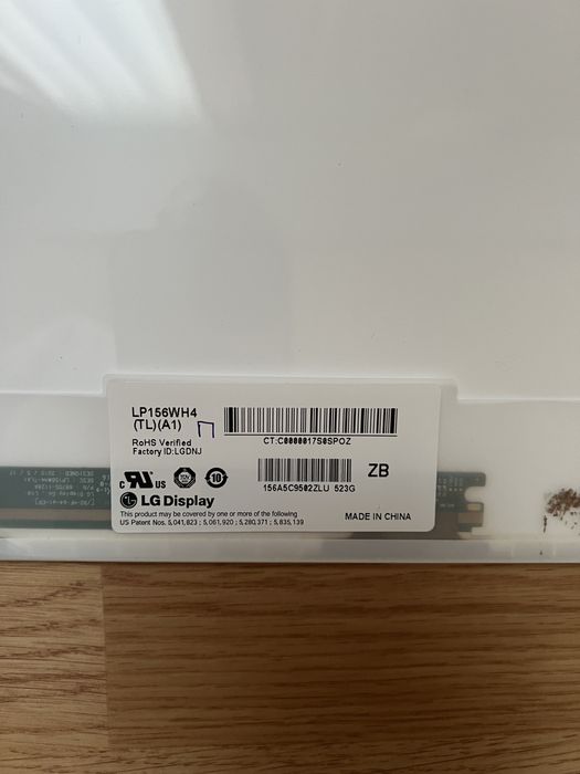 Матрица FHD B156HW02 Led LP156WH4