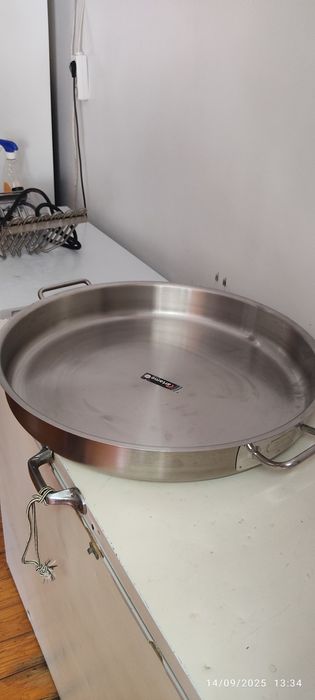 Frigideira industrial de inox