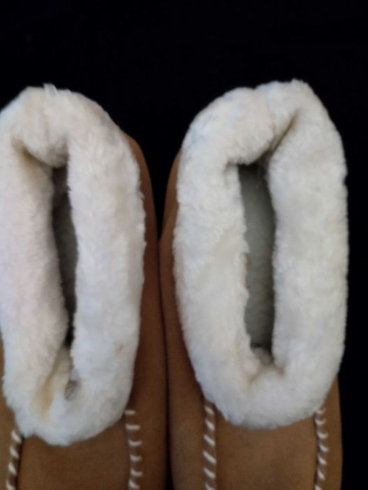 Kapcie bambosze. Bambosze ocieplane kapcie Długość wkładki 30 cm