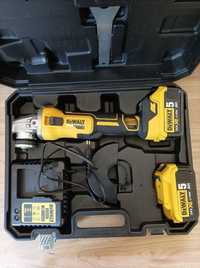 Аккумуляторная бесщёточная болгарка, DeWalt DCG405 / Девольт ушм