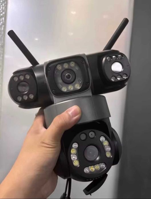 Вулична Wi-Fi IP-камера 15MP 6K PTZ з автостеженням та нічним баченням