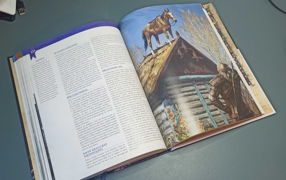 Podręcznik do gry fabularnej "Wiedźmin"