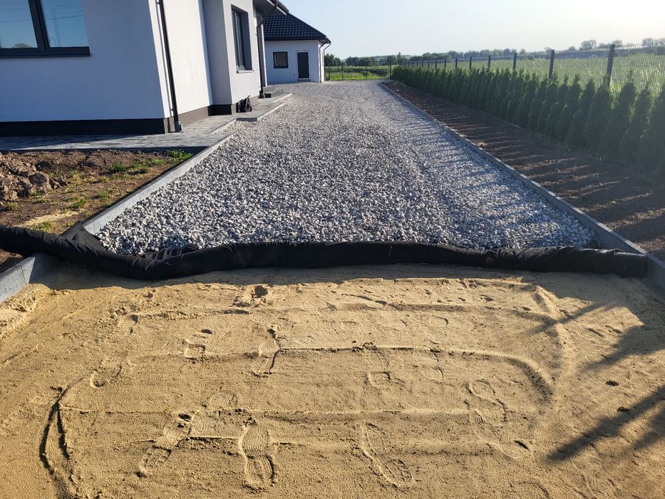 Piach Kruszywo Grys Tłuczeń  Transport