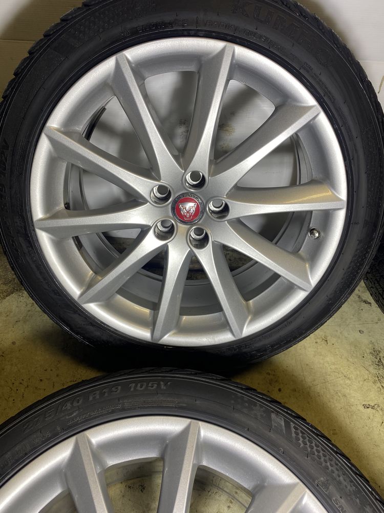 Kola Jaguar 19” 5x108 Oryginal 2019 rok ! Kumho 245/45/19 & 275/40/19