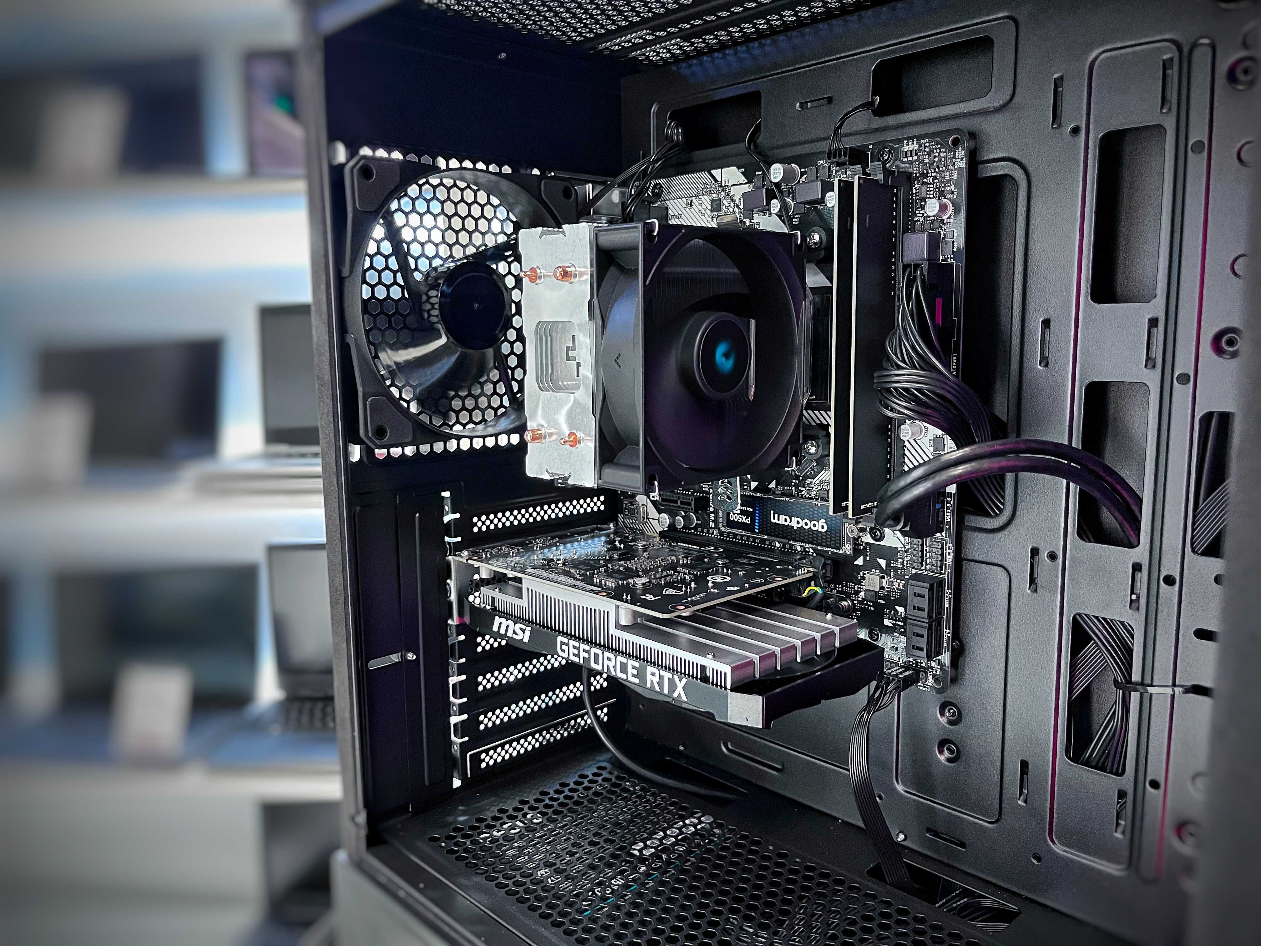 NOWY Gamingowy Komputer | Ryzen 5 6X | 16GB DDR4 | RTX 3050 | 1TB SSD