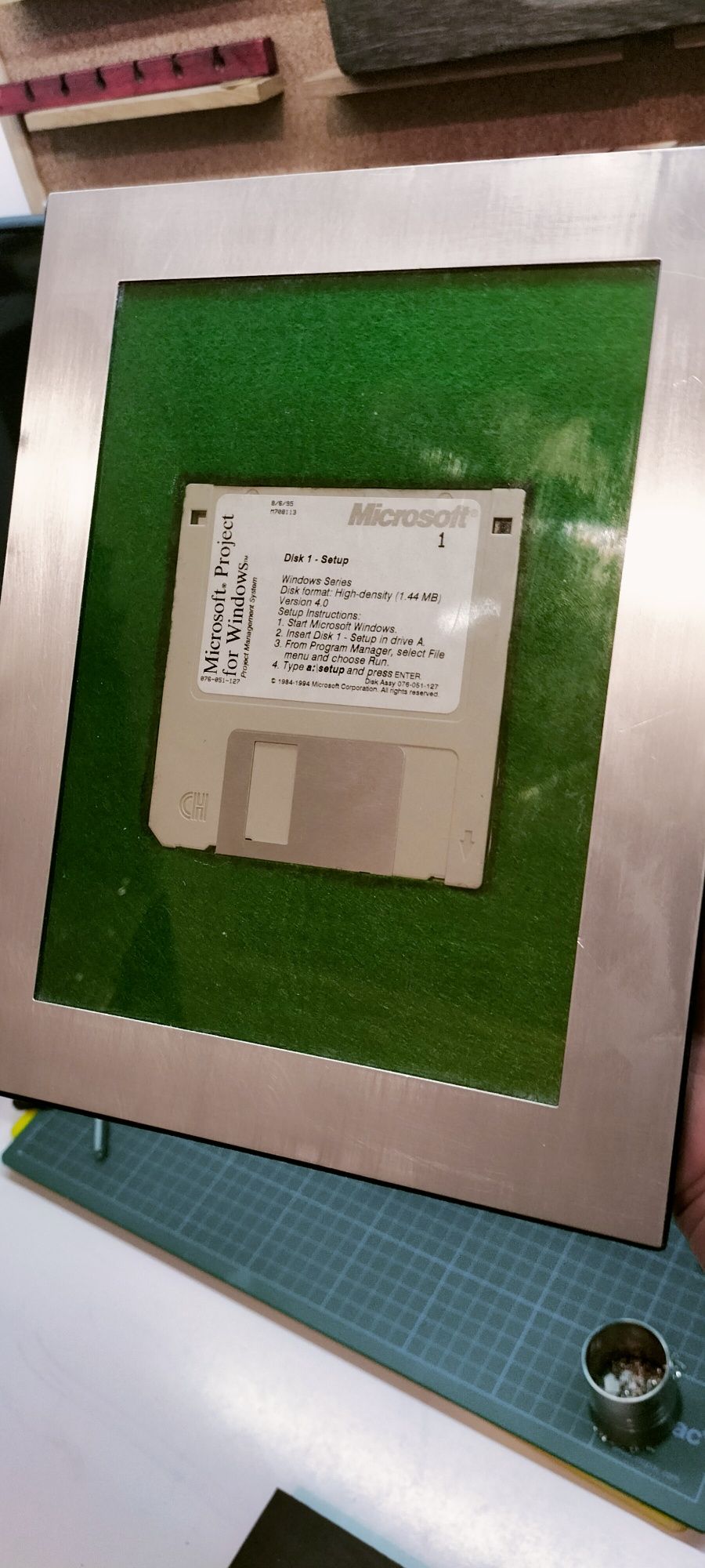 Ciekawa Płyta 1 – instalacja.Microsoft Projekt dla Windowsa.
Microsoft
