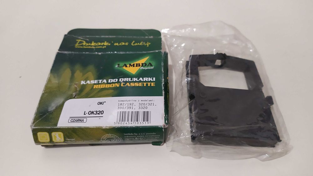 Kaseta Raśma do drukarki OKI 320 czarna LAMBDA 280+321+390