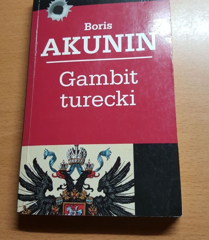 Książka, KRYMINAŁ retro, "Gambit turecki", Boris Akunin