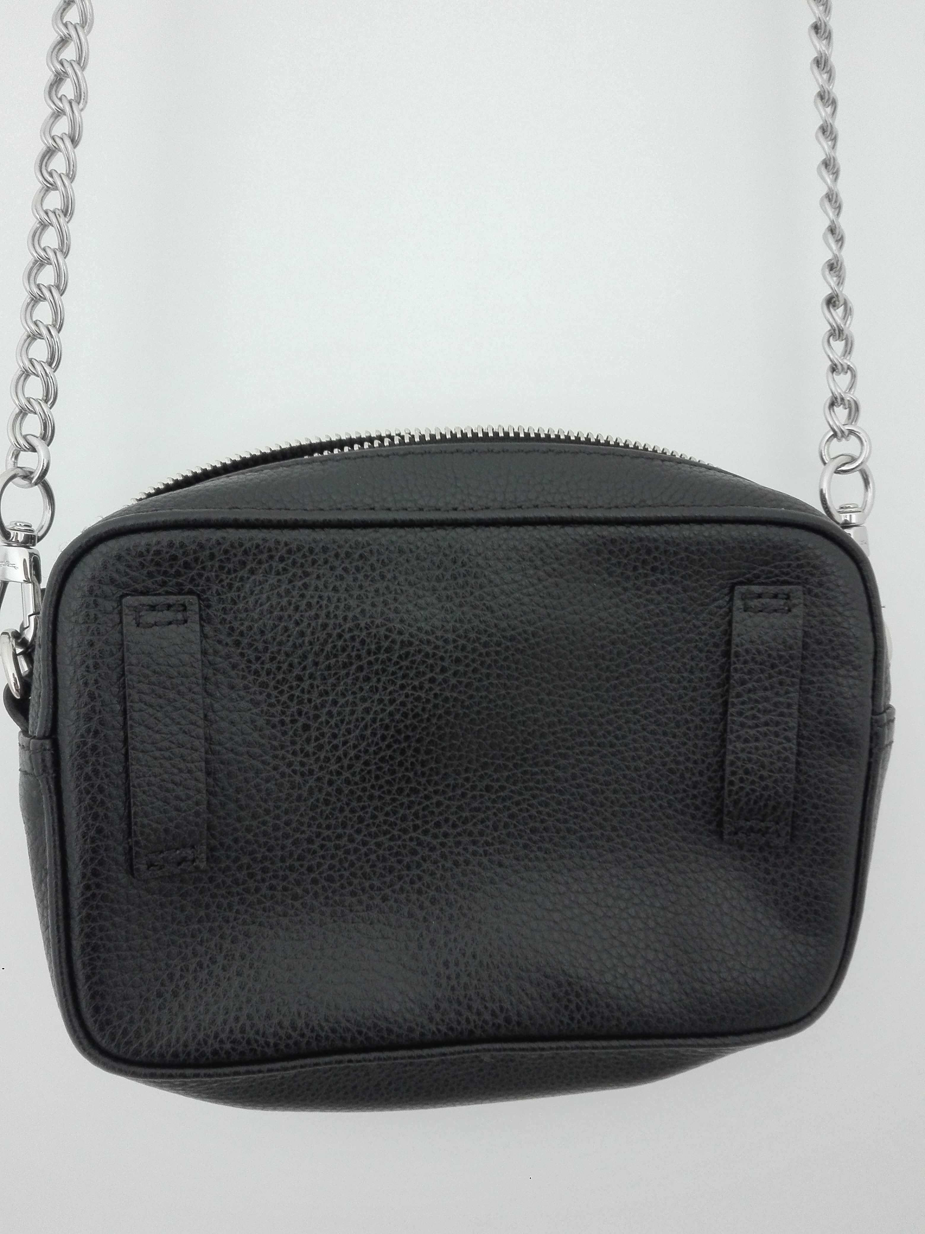 Carteira de pele preta Longchamp original
