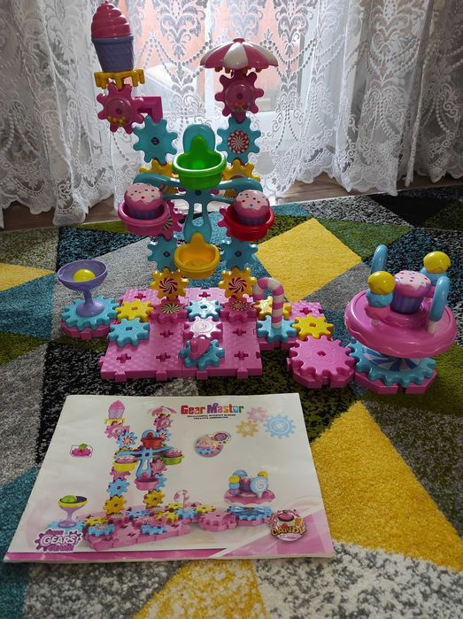 Конструктор шестерёнки Gear Master candy 93 детали